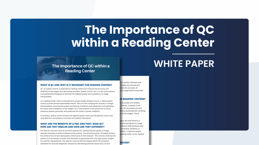 The Importance of Quality Control in a Reading Center